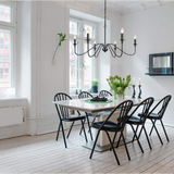 Bonny Farmhouse 6 light Classic Chandelier