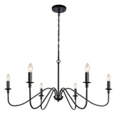 Bonny Farmhouse 6 light Classic Chandelier