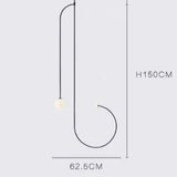 2 light minimalist black chandelier clean thin lines.