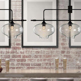 classic farmhouse black chandelier