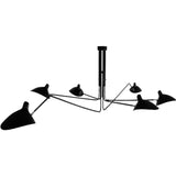black serge mouille chandelier