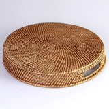Rattan Circle Woven Basket