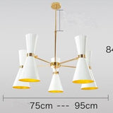 5light hourglass white and gold light