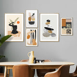 Scandinavia Abstract Canvas