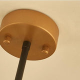 BASE MID CENTURY GOLD AND BLACK LIGHT