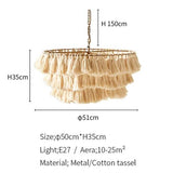 Tassel Bohemian Chandelier