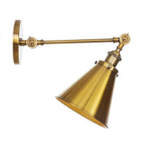 Gold Long Arm POLO Wall Light