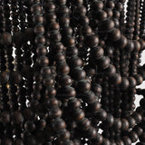 Sam wooden beads chandelier