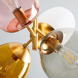 Nordic Colorful balloon Glass LED Pendant