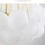 INA Multi Bubble Frosted Glass Hanging Lamp