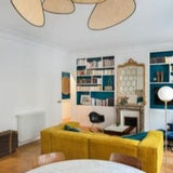 BALI Whicker Caned Rattan Chandelier