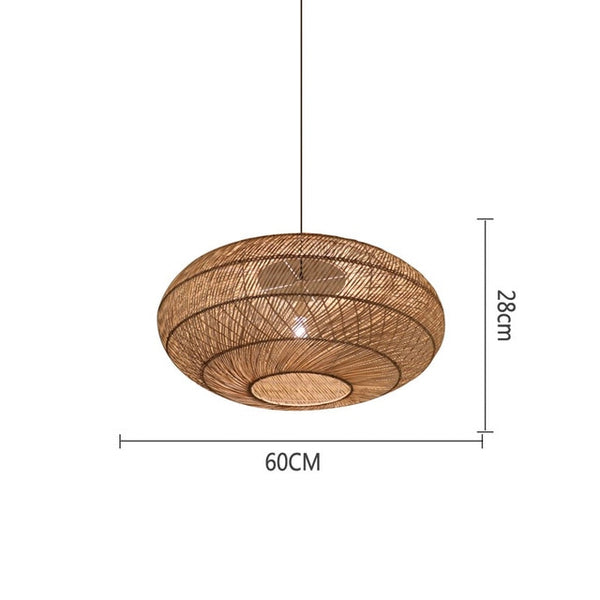 Rattan Hand- Woven Pendant Lights – LUMIN LAMP HOUSE