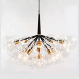 Bubble Molecular Glass Chandelier