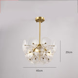 Glass Disc Chandelier