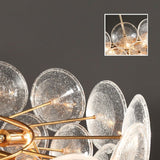 Glass Disc Chandelier