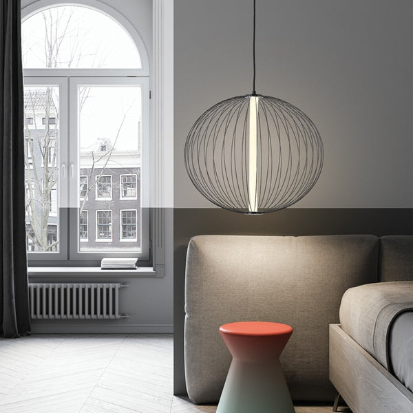 Bird Cage Suspension LED Pendant