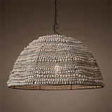 ALEXANDRA Wooden Beads Pendant Lamp
