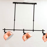 linear chandelier farmhouse style pipe erected directable