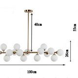 big frosted golden track light