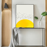 A Thousand Of Birds Abstract Poster