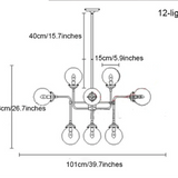 Sigma Bistro Milk Frosted Glass Chrome and Bronze finishes