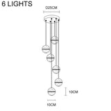 Yoogee Staircase Chandelier