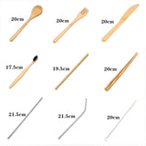 Tableware Set Bamboo Cutlery