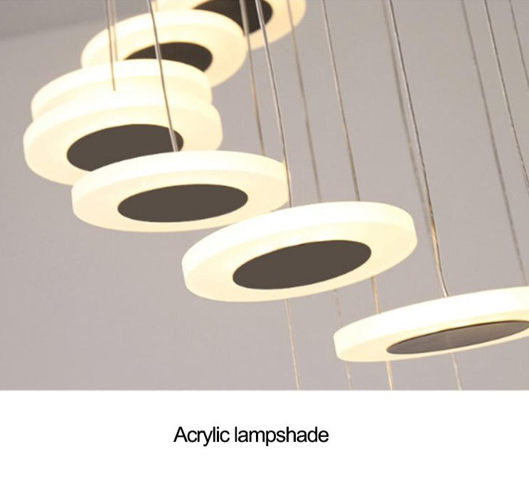 Led Cascade Style Tapa Modern LED Cascade Chandelier – LUMIN LAMP HOUSE