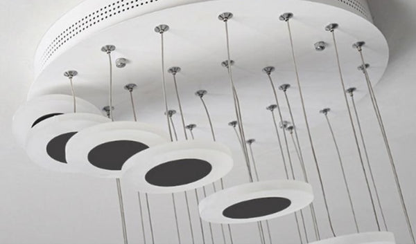 Led Cascade Style Tapa Modern LED Cascade Chandelier – LUMIN LAMP HOUSE