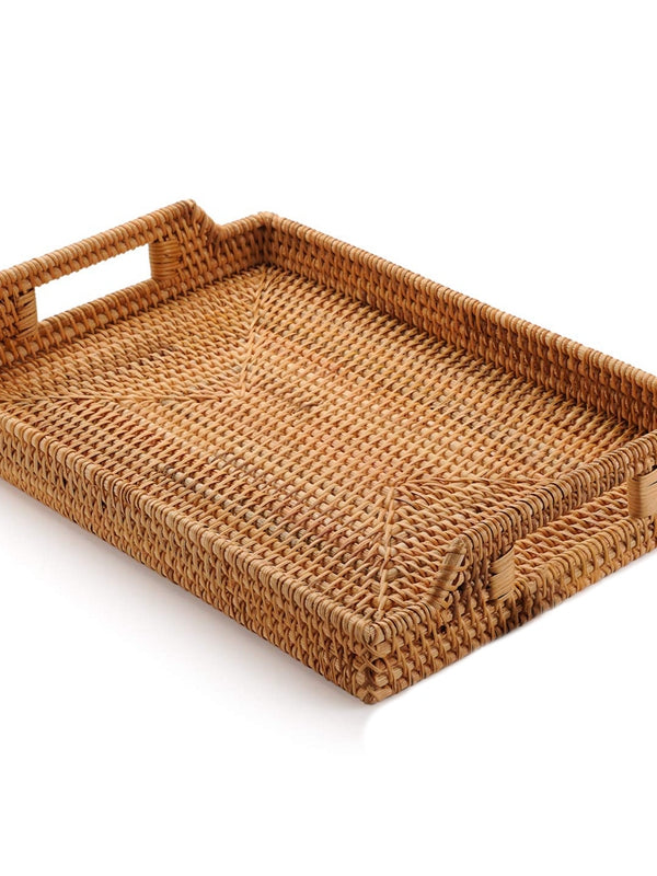 Rattan Square Woven Basket