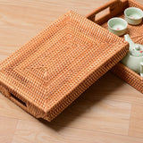 Rattan Square Woven Basket