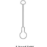 PILLO post modern iron glass