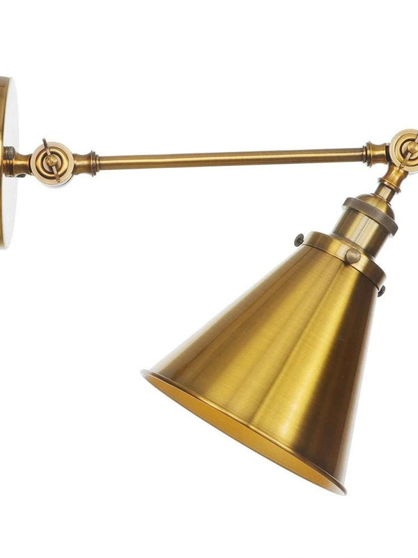 Gold Long Arm POLO Wall Light
