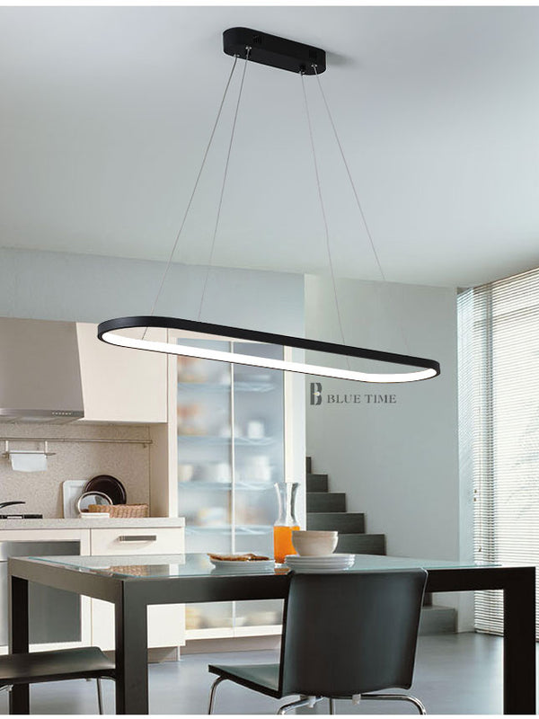 ORDO Black&White Modern Led Chandelier
