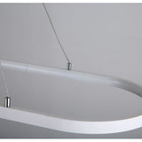 ORDO Black&White Modern Led Chandelier