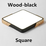 Ultra-thin Wood Ceiling Light