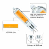 10PCS Dimmable LED G4 G9 Light Bulb 3W 6W 220V