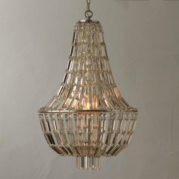 crystal beaad chandelier large imperial