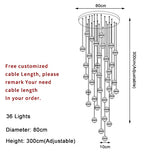 Yoogee Staircase Chandelier