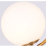 Glass ball Staircase Chandelier