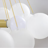 INA Multi Bubble Frosted Glass Hanging Lamp
