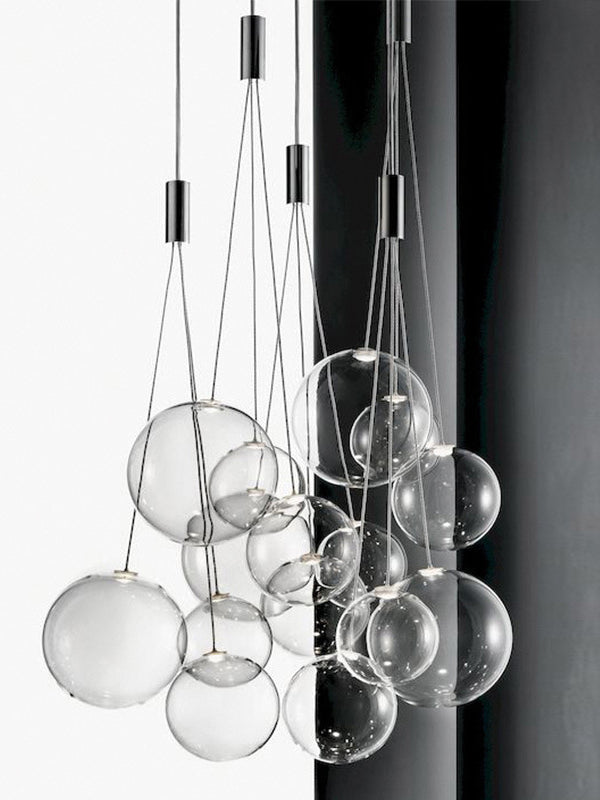 LILLIA Modern Glass Balls Chandelier
