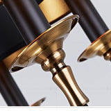 Black Retro Iron Led Chandeliers