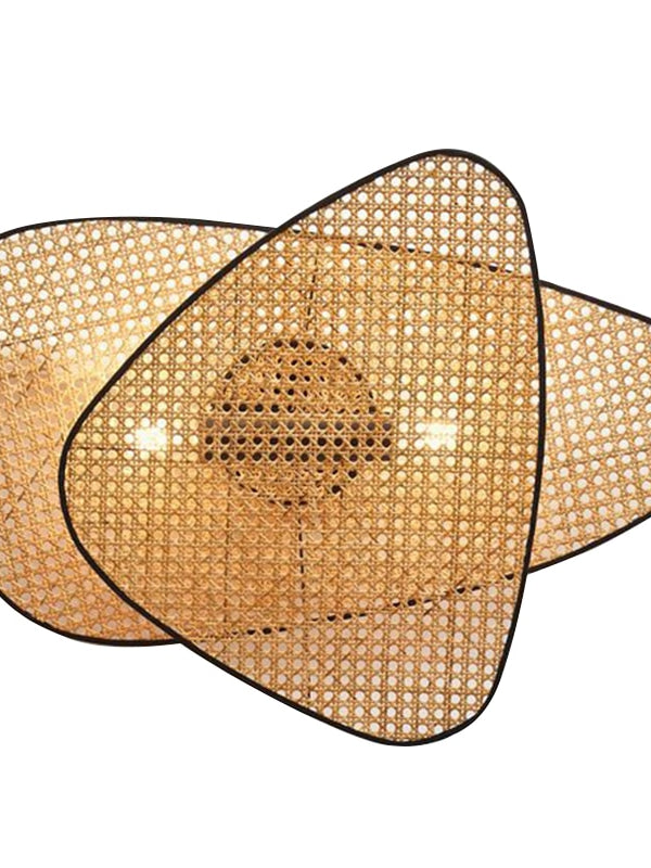 BALI Caning  Wicker Wall Lamp