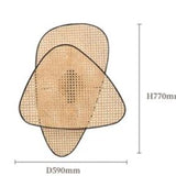 BALI Caning  Wicker Wall Lamp