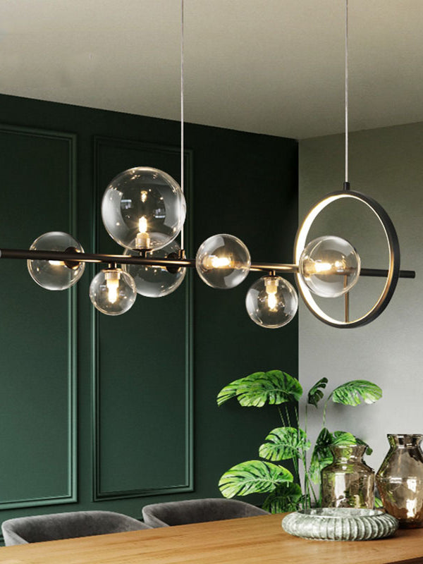 Dublin Bubble &  Iron Linear Fixture