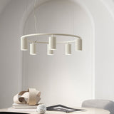 LUPS 6 Head Round Nordic Spot Chandelier