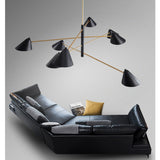 Sterling Industrial Retro Mid-Century Light