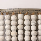 NAVYA Vintage Wood Bead Sconce