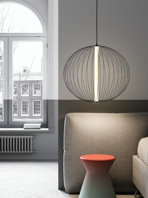 Bird Cage Suspension LED Pendant